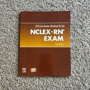 HESI Live Review Workbook for the NCLEX-RN Exam, 8th edition, New/Unused